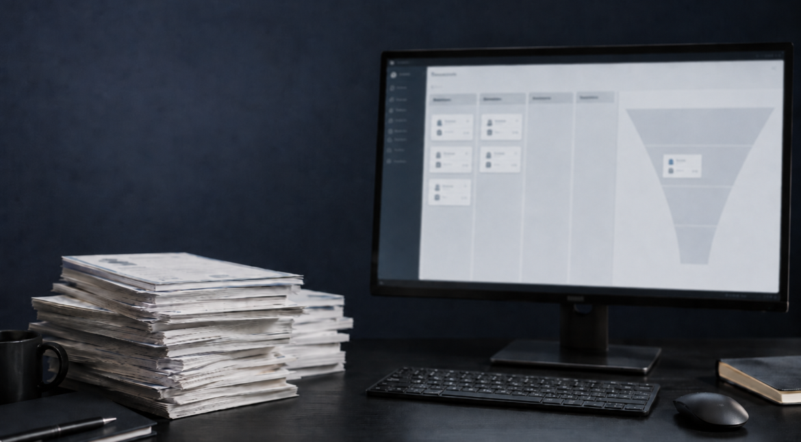 B2B lead quality review showing fewer stronger qualified leads ready for sales follow up.