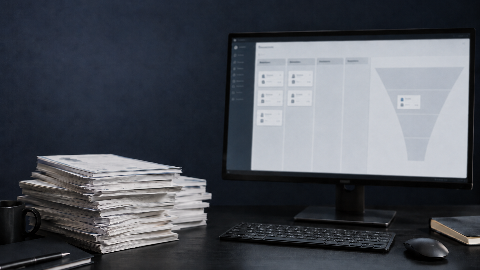 B2B lead quality review showing fewer stronger qualified leads ready for sales follow up.